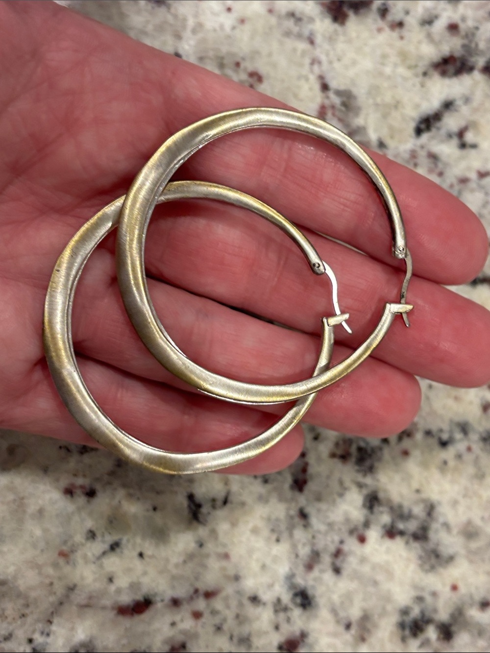Gold-Tone Hoop Earrings - Classic Women's Jewelry